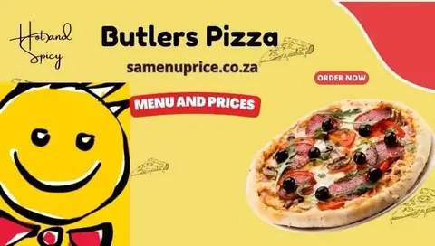 Butlers Pizza Menu And Prices - Butlers Online No. 1 Pizza at South Africa Cape Town menu and prices