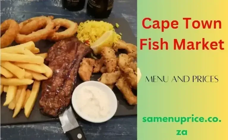 Cape Town Fish Market Menu And Prices 2024 South Africa