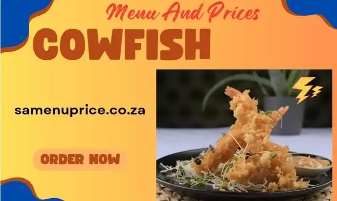 Cowfish Menu And Prices 2024 - South Africa