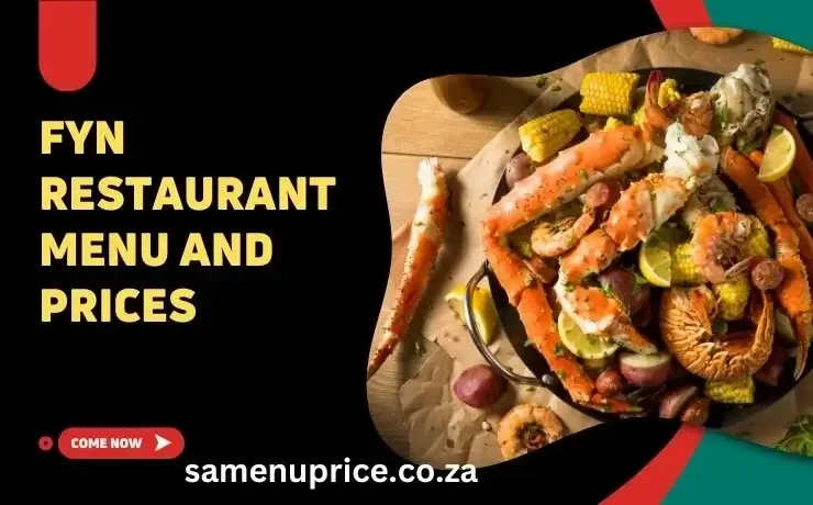 FYN Restaurant Menu And Prices 2024 - South Africa