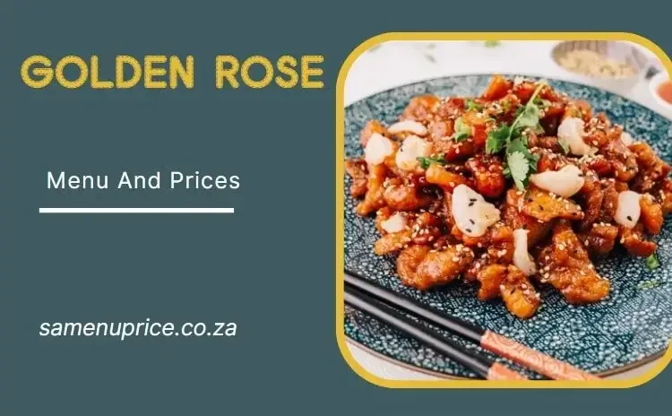 Golden Rose Menu And Prices 2024 - South Africa