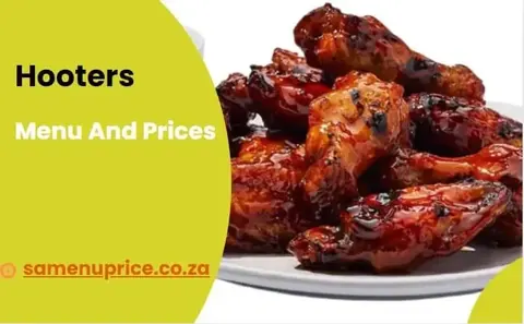 Hooters Menu And Prices menu and prices