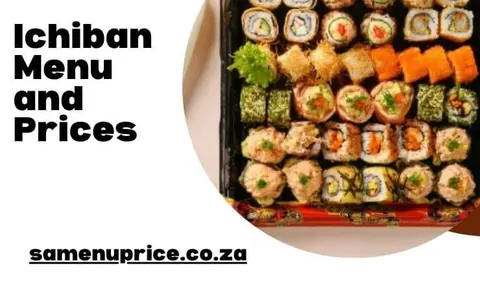 Ichiban Pretoria Chinese food, Thai dishes and sushi menu