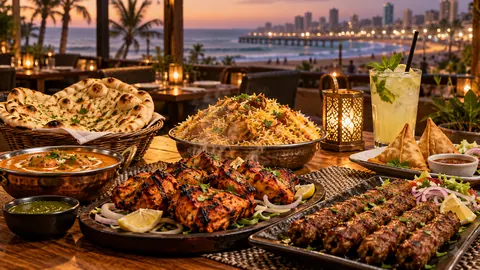 Kebabish North Beach menu with chicken tikka, biryani, naan and seekh kebabs