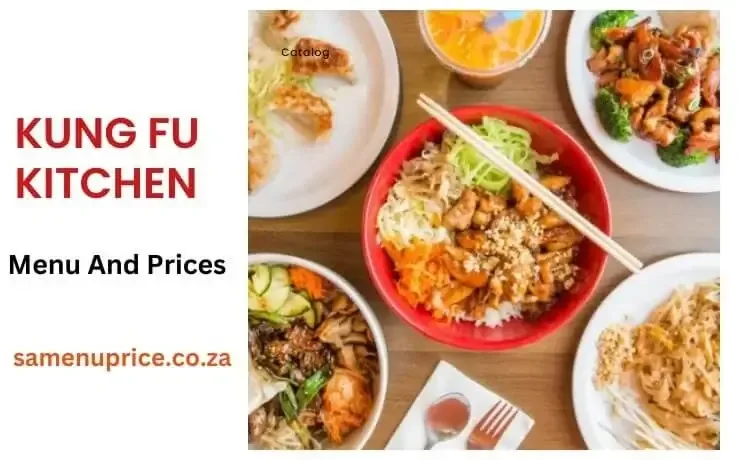 Kung Fu Kitchen Chinese food and sushi menu with current prices