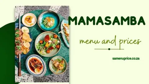 Mamasamba Rosebank menu with Latin Asian dishes and current prices