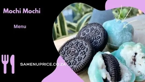 Archived Mochi Mochi Japanese cafe menu in Cape Town