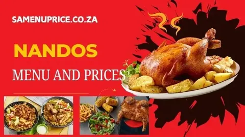 Nandos Menu And Prices menu and prices