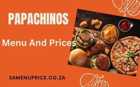 Papachinos Fourways family restaurant menu and current prices
