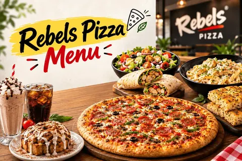 Rebels Pizza Menu And Prices menu and prices