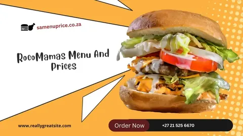 RocoMamas South Africa burgers wings and ribs menu prices
