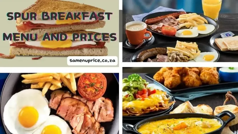 Spur Breakfast Menu And Prices 2024 - South Africa - Drinks & Top Ups