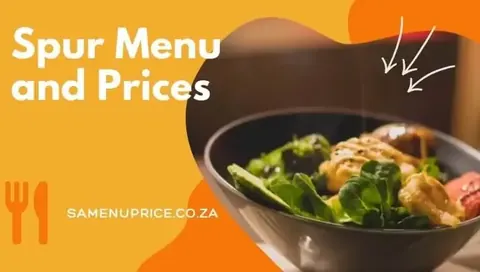 Spur burger, steak, ribs and side dishes on a restaurant table