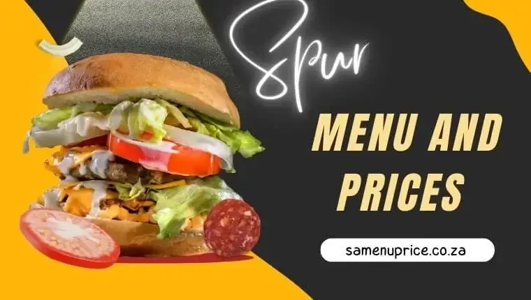 Spur Menu and Prices 2024 - South Africa