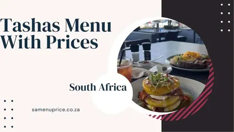 Tashas menu and prices in South Africa