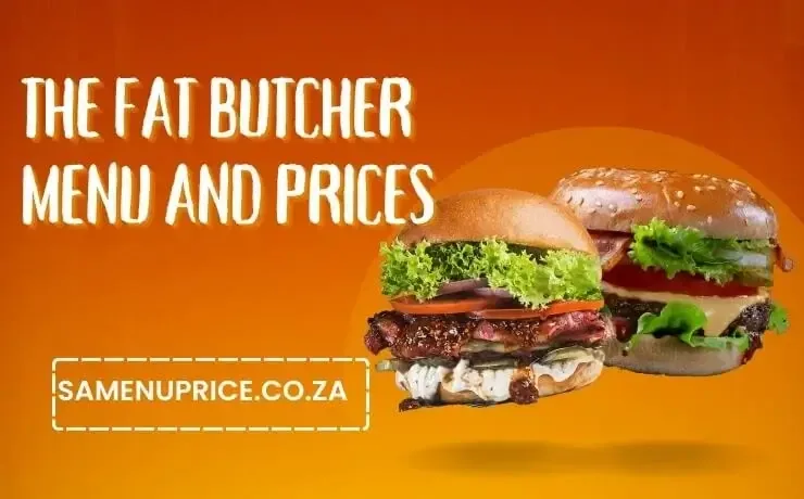The Fat Butcher steakhouse menu in Stellenbosch