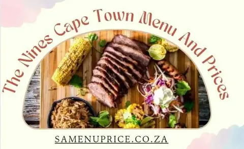 The Nines Cape Town menu and prices