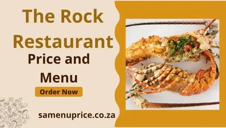 The Rock Restaurant Menu And Prices - Top Food Menu South Africa menu and prices