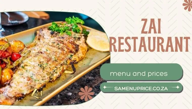 Zai Restaurant menu and prices
