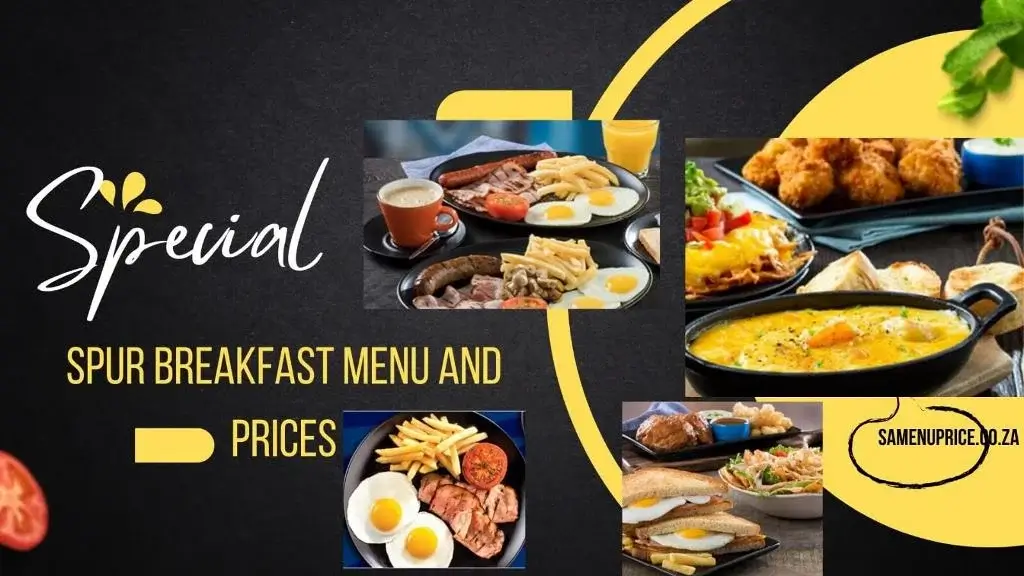 Spur Breakfast Menu And Prices 2026 South Africa