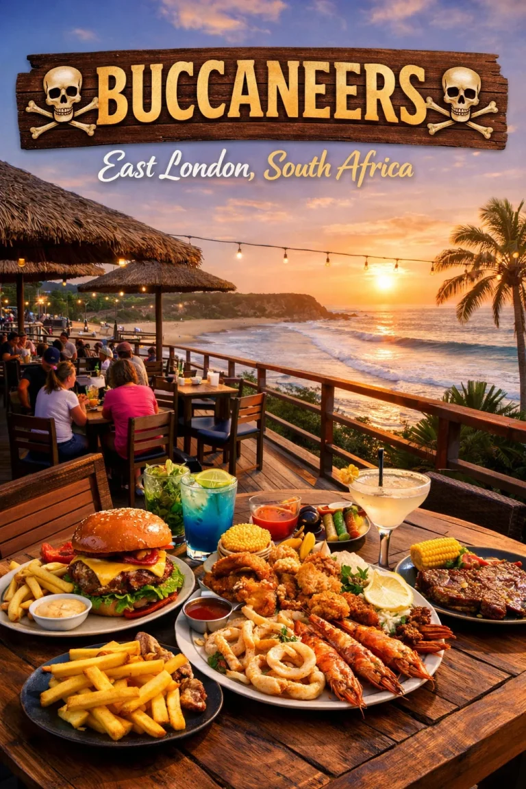 Buccaneers East London Menu with Latest Prices in South Africa