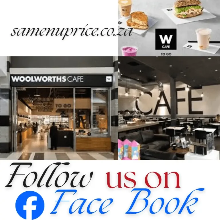 Woolworths Cafe Menu And Prices 2026 - Best Restaurant in South Africa