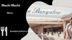 The Bungalow Menu and Prices 2026 - Best Restaurant at Cape Town
