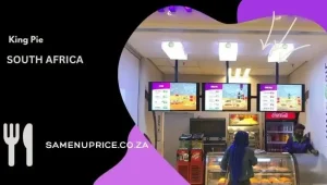 King Pie Menu And Prices 2026 - South Africa