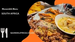 Mozambik Menu And Prices 2026 - South Africa